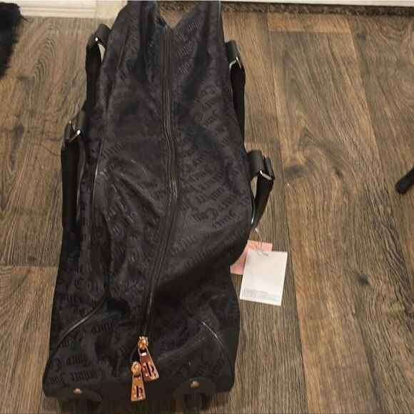 Juicy Couture Signature Logo Rolling Duffel Bag - Picture 5 of 8